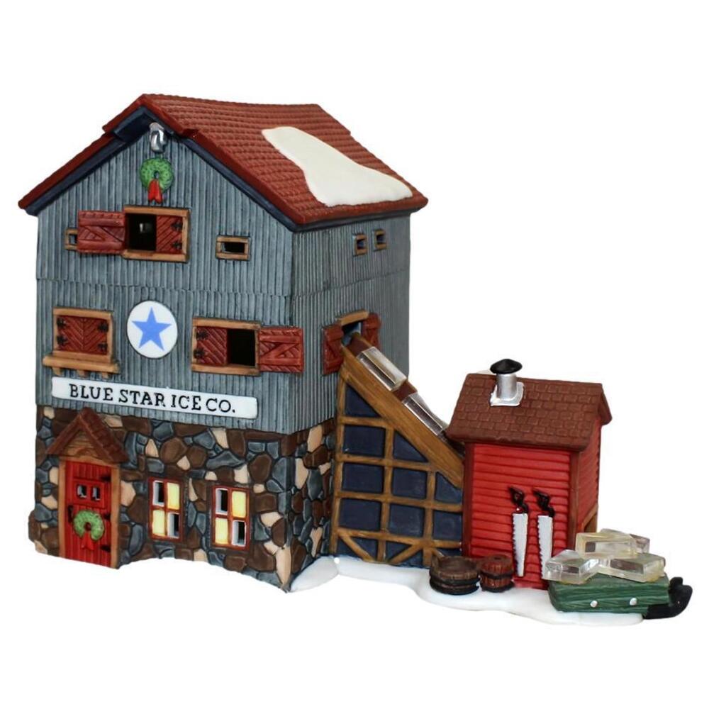 Department 56 Blue Star Ice Co 56472 New England Village Series, Heritage